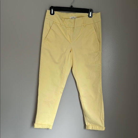 LOFT Pants - LOFT Yellow Pants